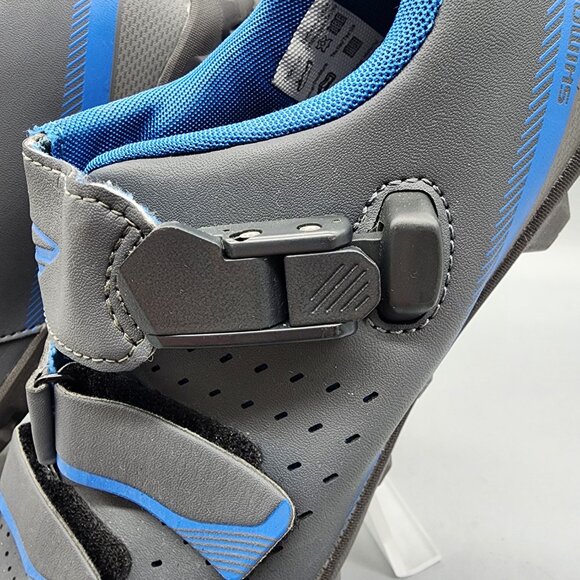 Shimano ME3 MTB Cycling Shoes Gray Blue SPD Size 40 EU Men's Clipless - Picture 11 of 12